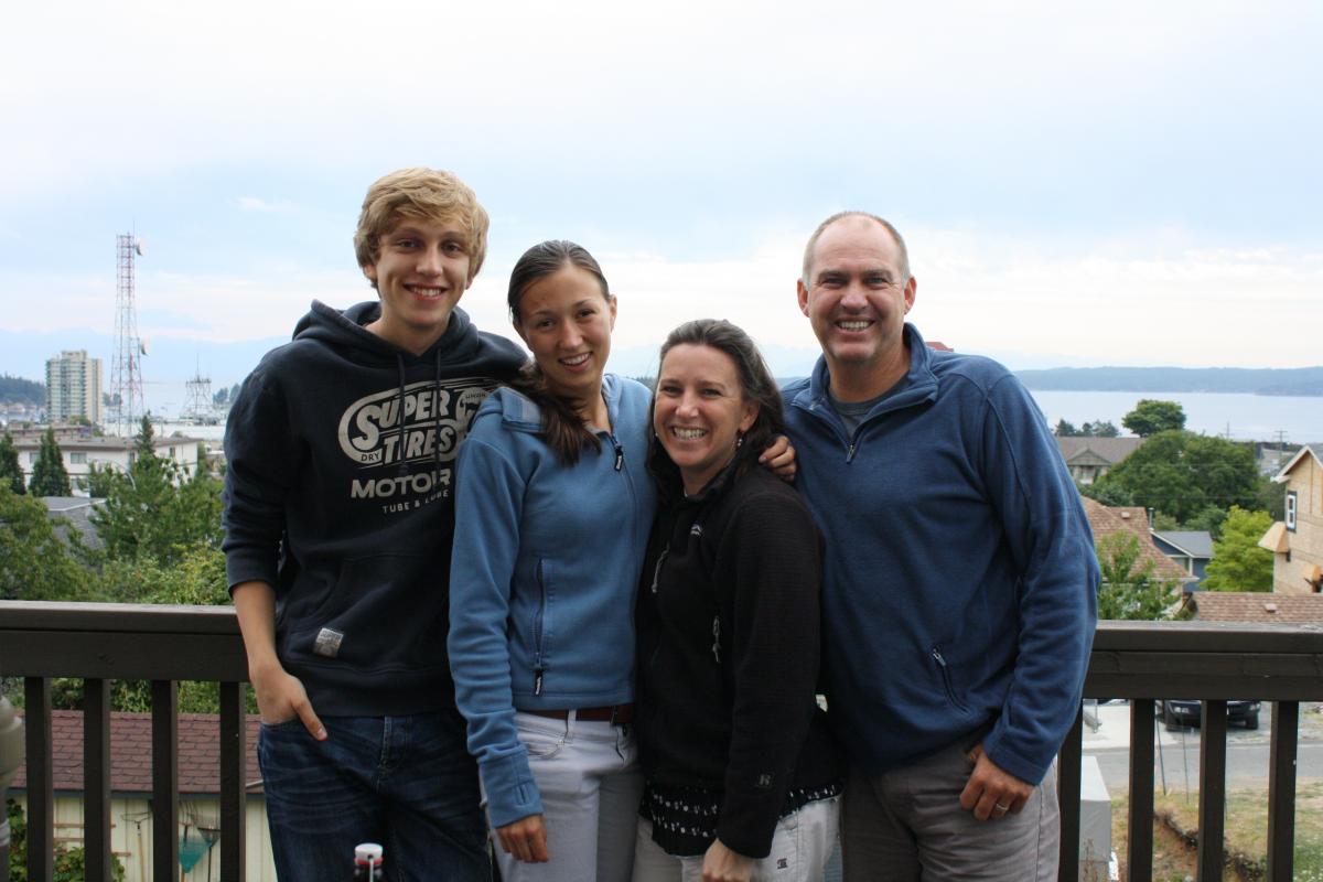 German Interns and our Host Bruce and Angie